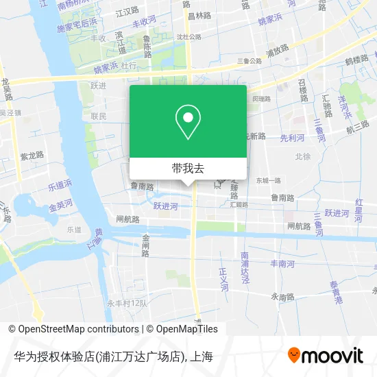 华为授权体验店(浦江万达广场店)地图