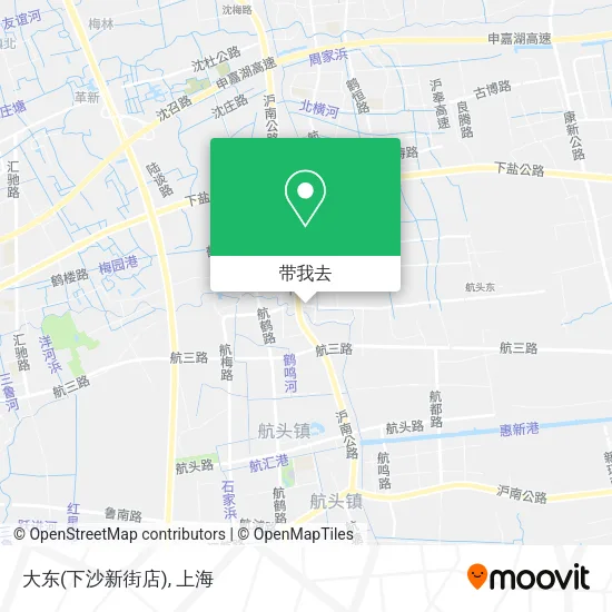 大东(下沙新街店)地图