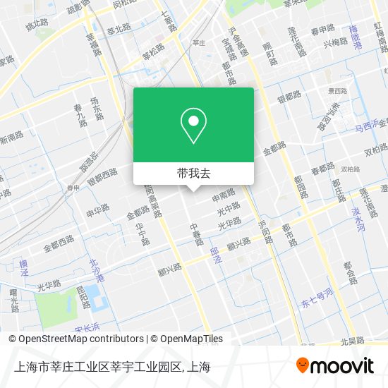上海市莘庄工业区莘宇工业园区地图