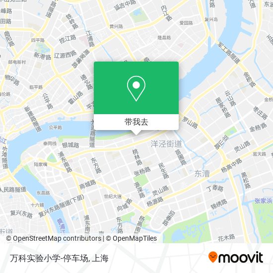 万科实验小学-停车场地图