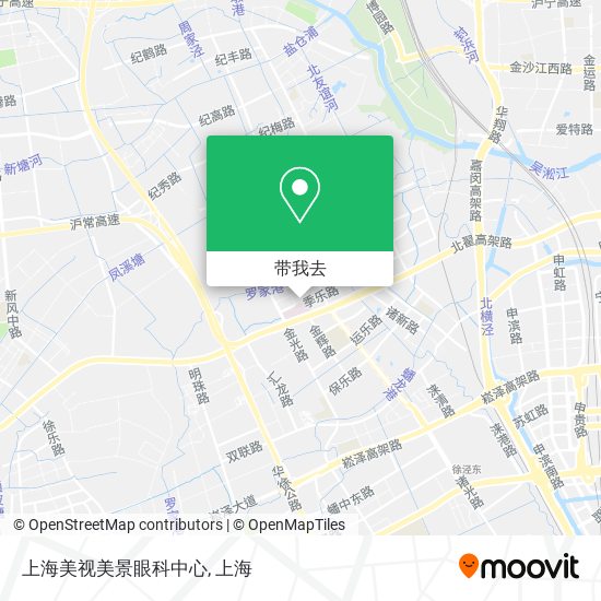 上海美视美景眼科中心地图