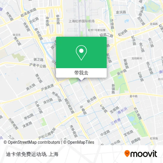 迪卡侬免费运动场地图