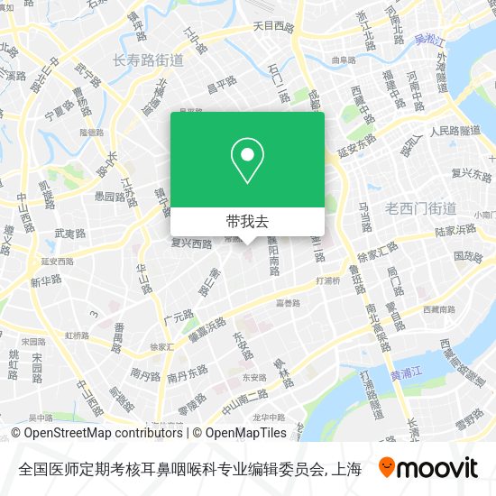 全国医师定期考核耳鼻咽喉科专业编辑委员会地图
