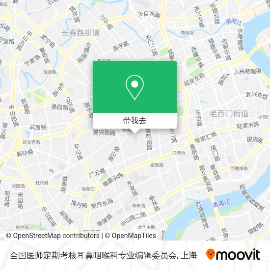 全国医师定期考核耳鼻咽喉科专业编辑委员会地图