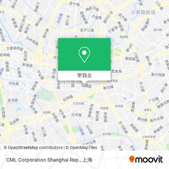 CML Corporation Shanghai Rep.地图