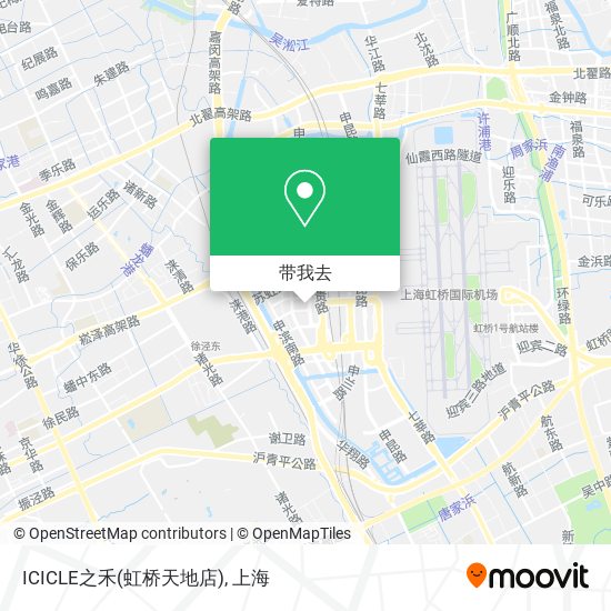 ICICLE之禾(虹桥天地店)地图
