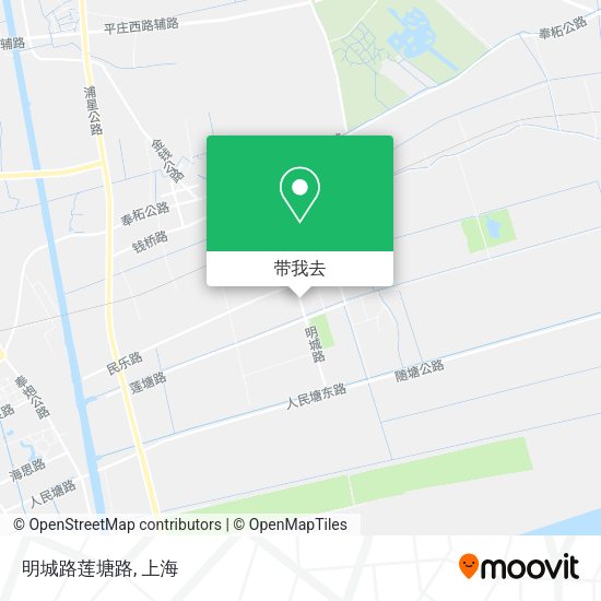 明城路莲塘路地图