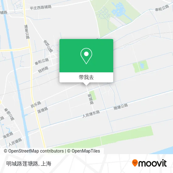 明城路莲塘路地图