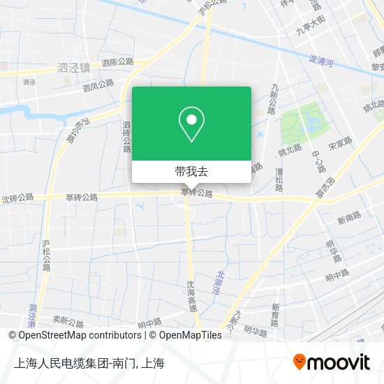 上海人民电缆集团-南门地图
