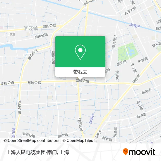上海人民电缆集团-南门地图
