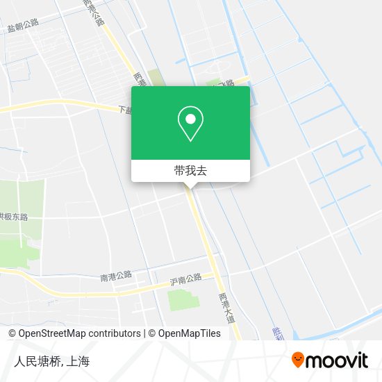 人民塘桥地图