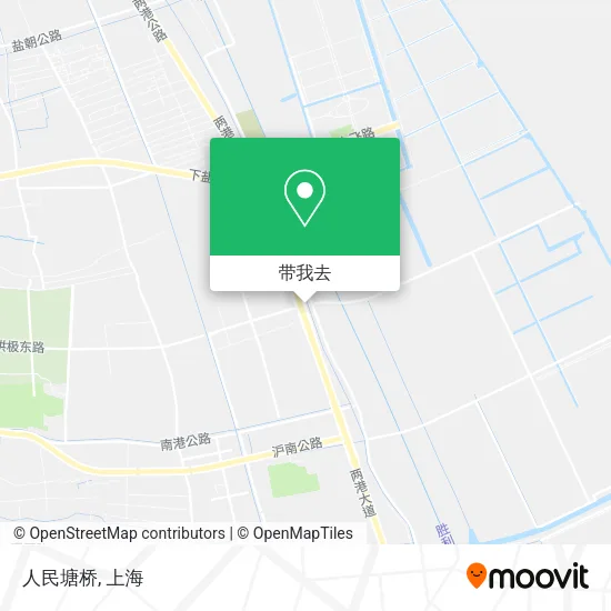 人民塘桥地图