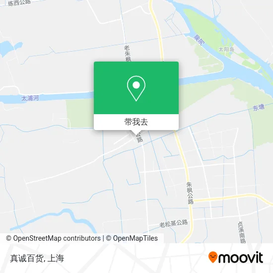 真诚百货地图