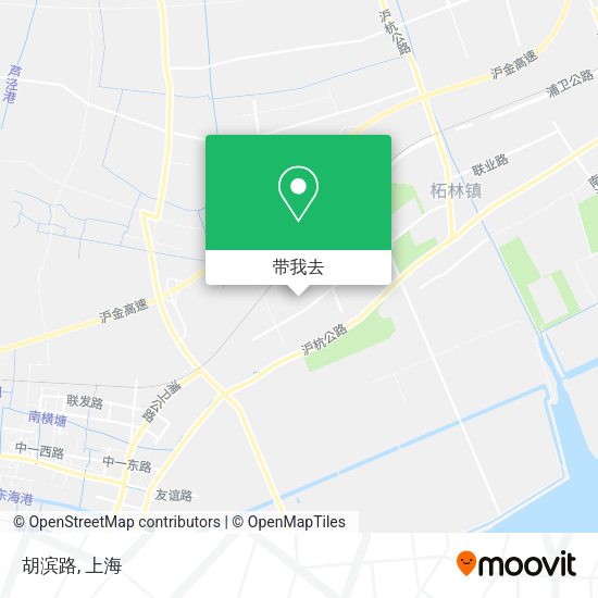 胡滨路地图