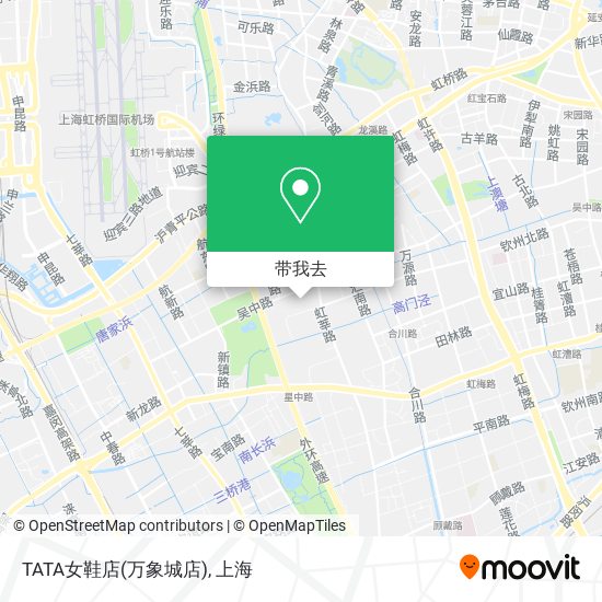 TATA女鞋店(万象城店)地图