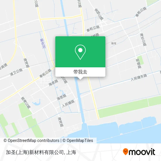 加圣(上海)新材料有限公司地图
