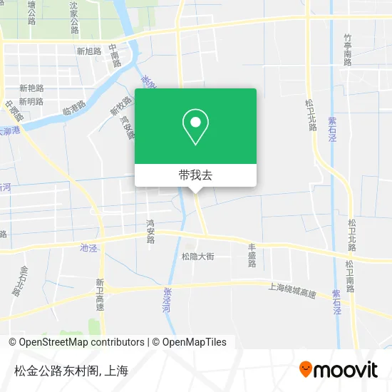 松金公路东村阁地图