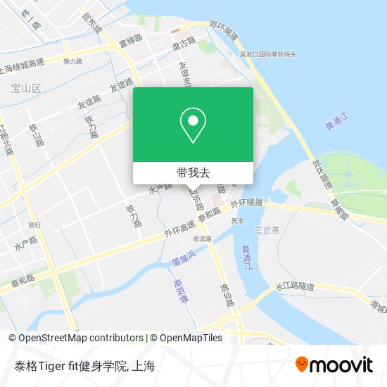 泰格Tiger fit健身学院地图