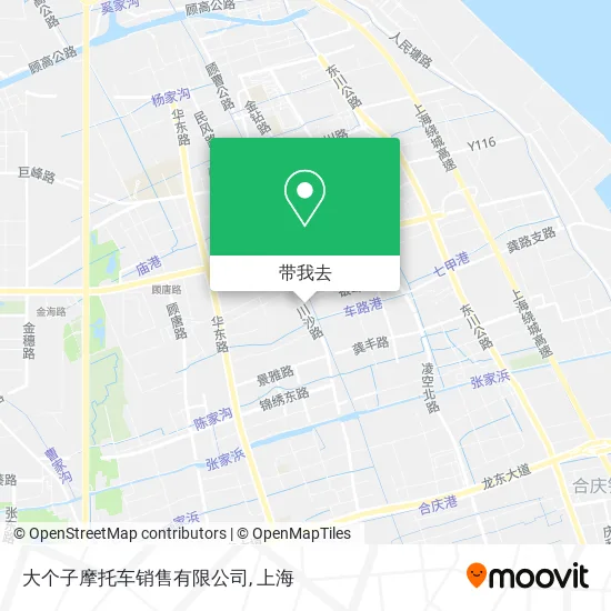大个子摩托车销售有限公司地图