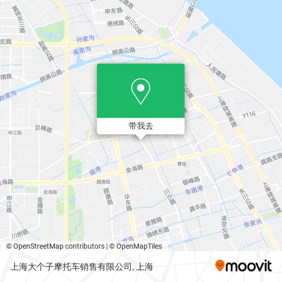 上海大个子摩托车销售有限公司地图