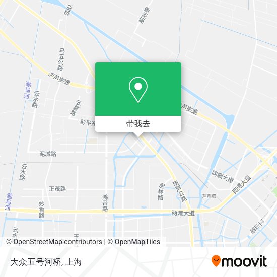 大众五号河桥地图