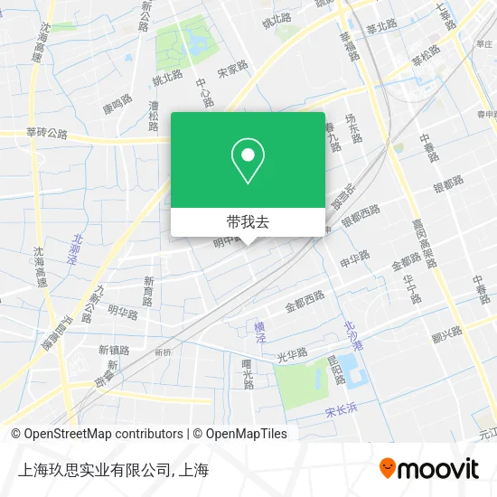 上海玖思实业有限公司地图