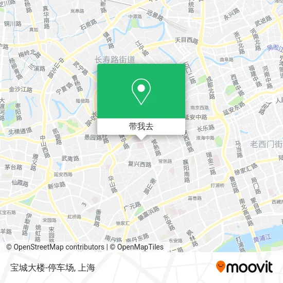 宝城大楼-停车场地图