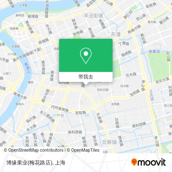 博缘果业(梅花路店)地图
