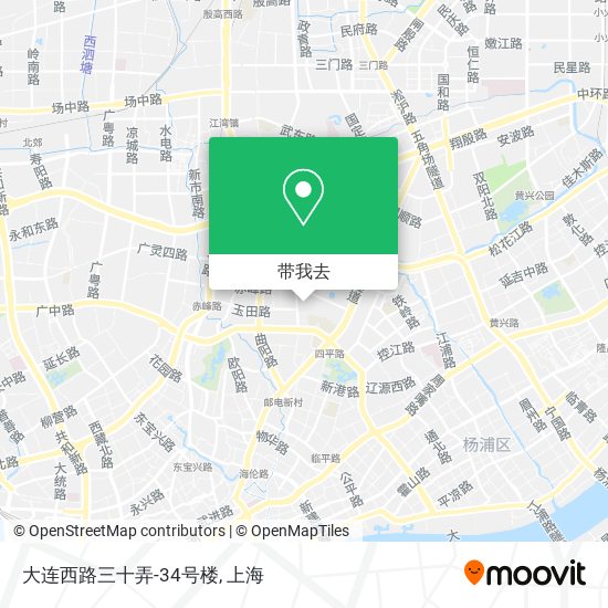 大连西路三十弄-34号楼地图