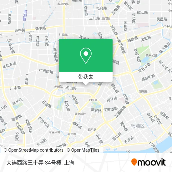 大连西路三十弄-34号楼地图
