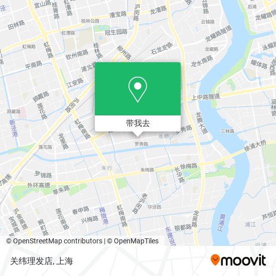 关纬理发店地图