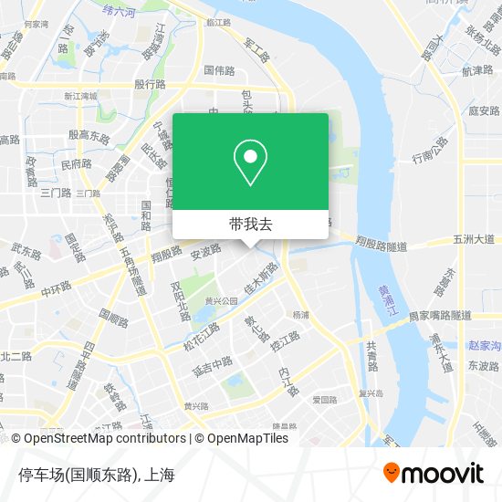 停车场(国顺东路)地图