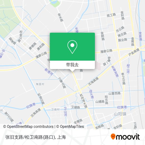张旧支路/松卫南路(路口)地图