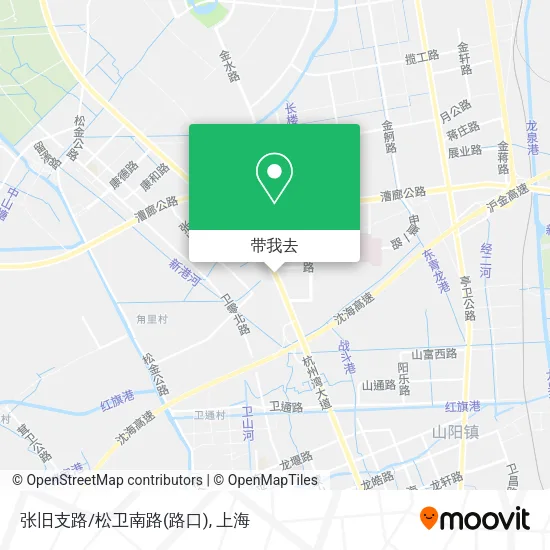 张旧支路/松卫南路(路口)地图