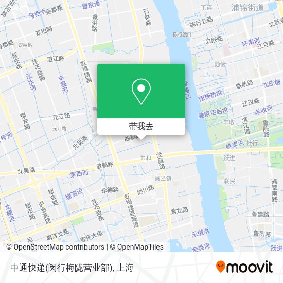 中通快递(闵行梅陇营业部)地图