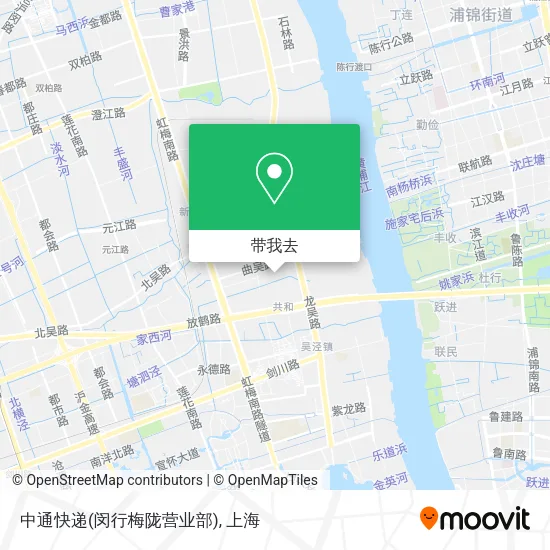 中通快递(闵行梅陇营业部)地图