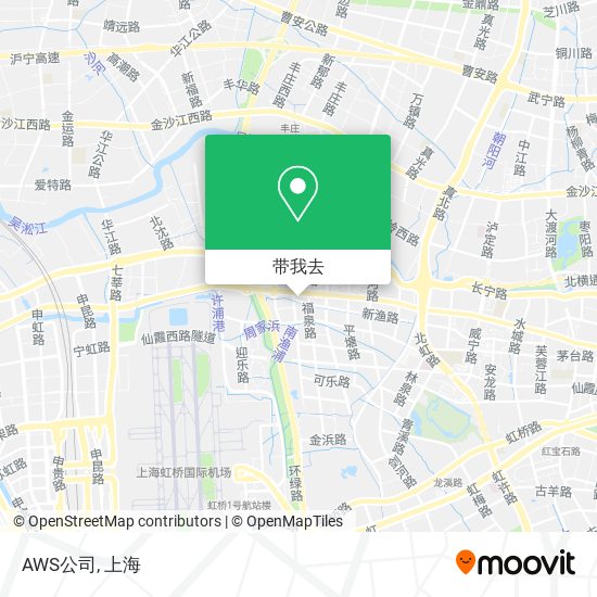 AWS公司地图