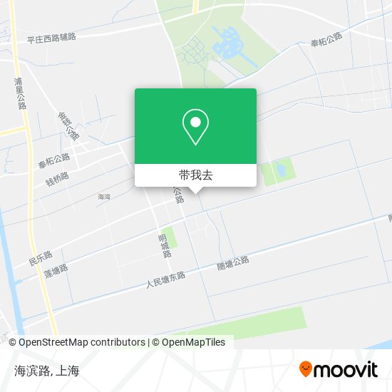 海滨路地图