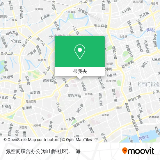 氪空间联合办公(华山路社区)地图