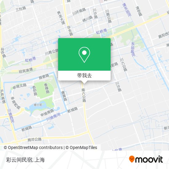 彩云间民宿地图