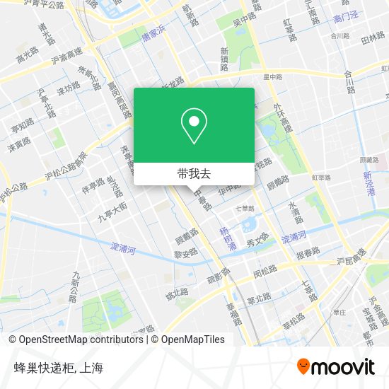 蜂巢快递柜地图