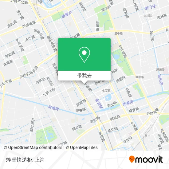 蜂巢快递柜地图