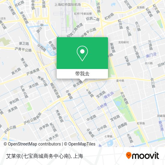 艾莱依(七宝商城商务中心南)地图