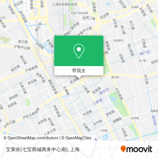 艾莱依(七宝商城商务中心南)地图