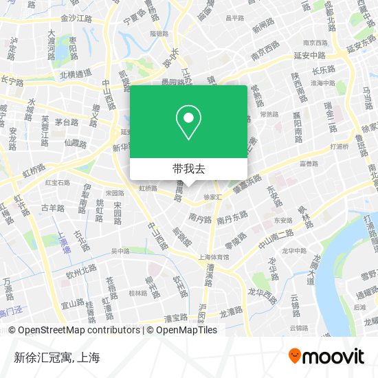 新徐汇冠寓地图