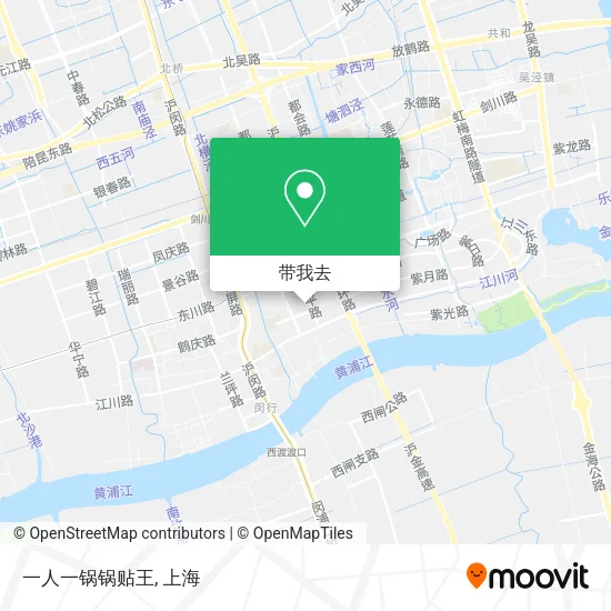 一人一锅锅贴王地图