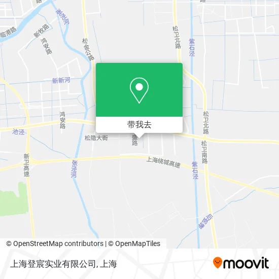 上海登宸实业有限公司地图