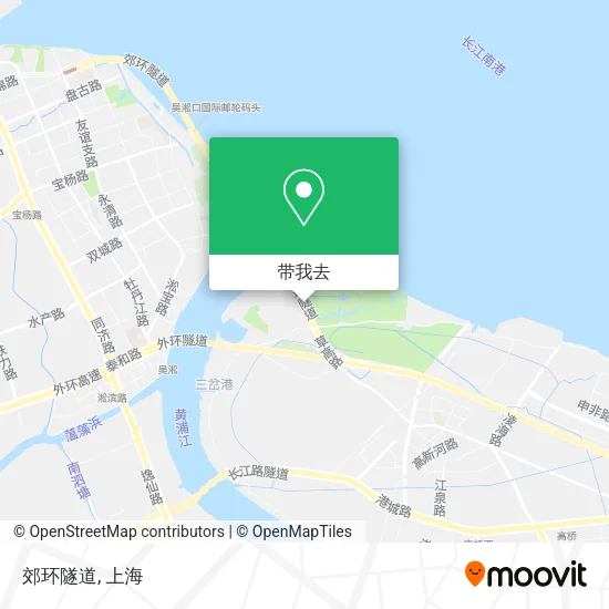郊环隧道地图