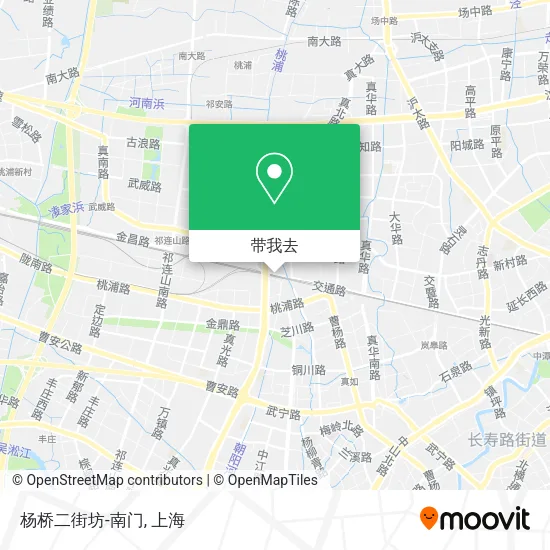 杨桥二街坊-南门地图