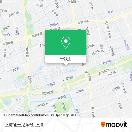 上海迪士尼乐哉地图